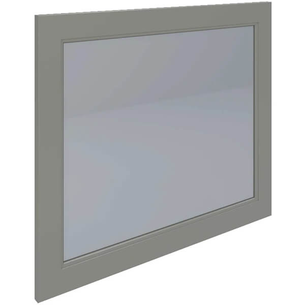RAK Washington Rectangular Traditional Mirror - 650mm High