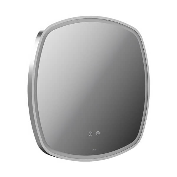 Vado Cameo Soft Square LED Illuminated Mirror with Demister Pad