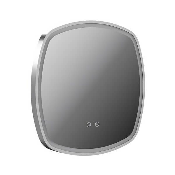 Vado Cameo Soft Square LED Illuminated Mirror with Demister Pad