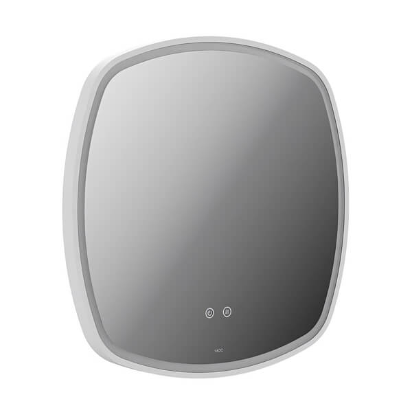 Vado Cameo Soft Square LED Illuminated Mirror with Demister Pad