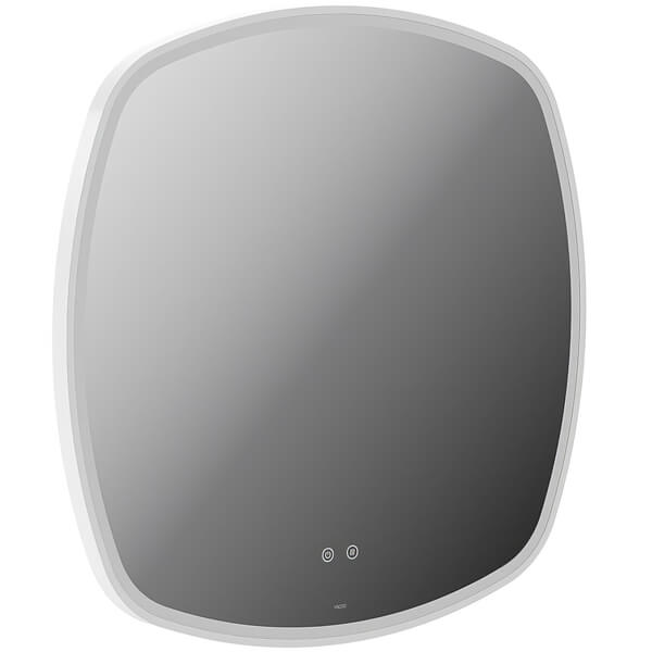 Vado Cameo Soft Square LED Illuminated Mirror with Demister Pad