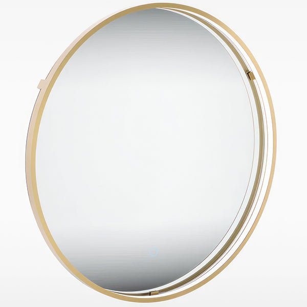 Sensio Aspect TrioTone Round Frontlit LED Illuminated Mirror with Demister Pad