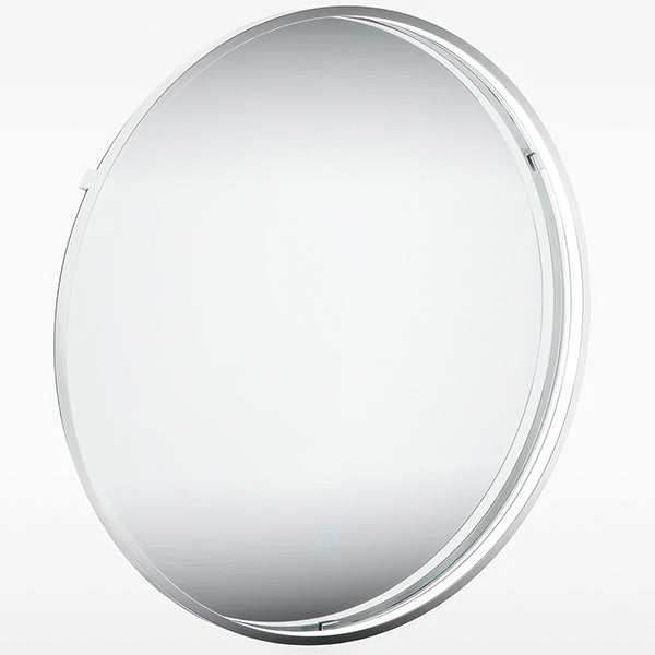 Sensio Aspect TrioTone Round Frontlit LED Illuminated Mirror with Demister Pad