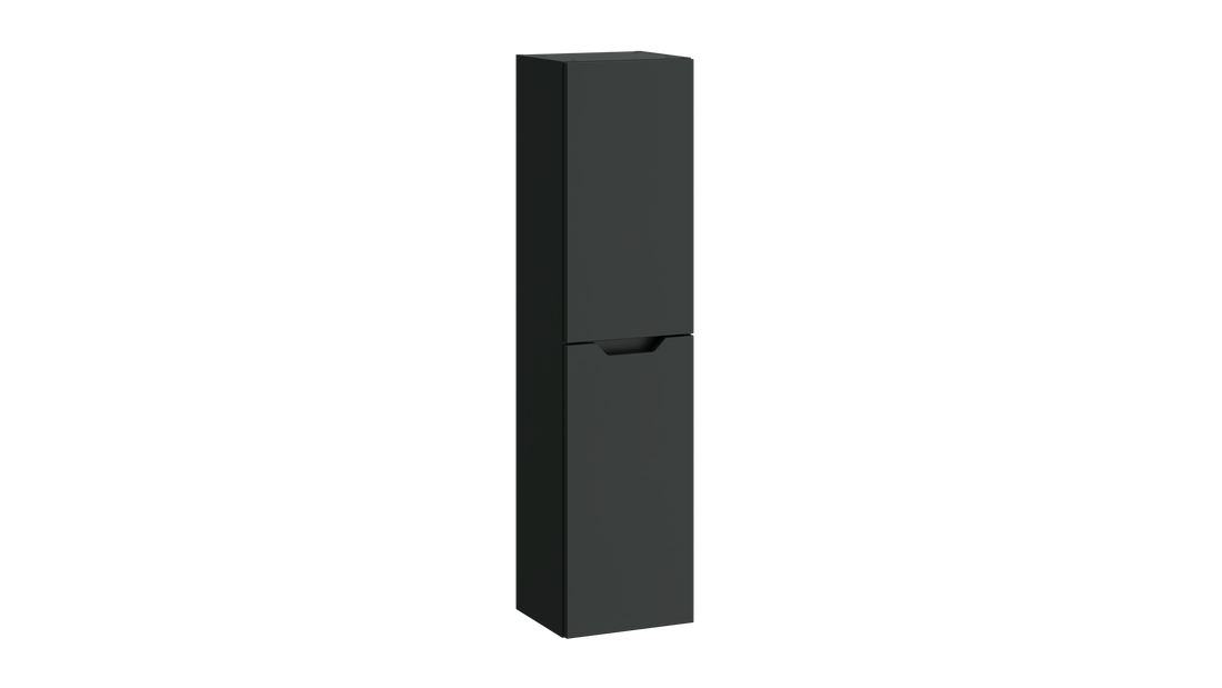 Urban Wall Hung Tall Unit – Matt Anthracite - Tuskan Tiles