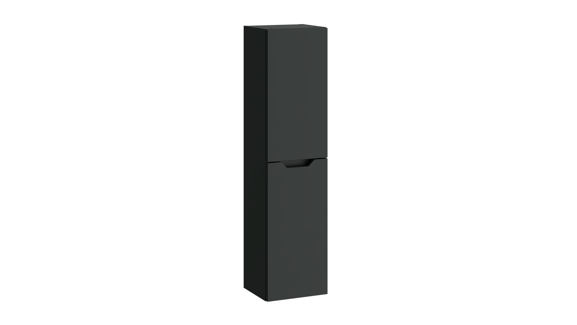 Urban Wall Hung Tall Unit – Matt Anthracite - Tuskan Tiles