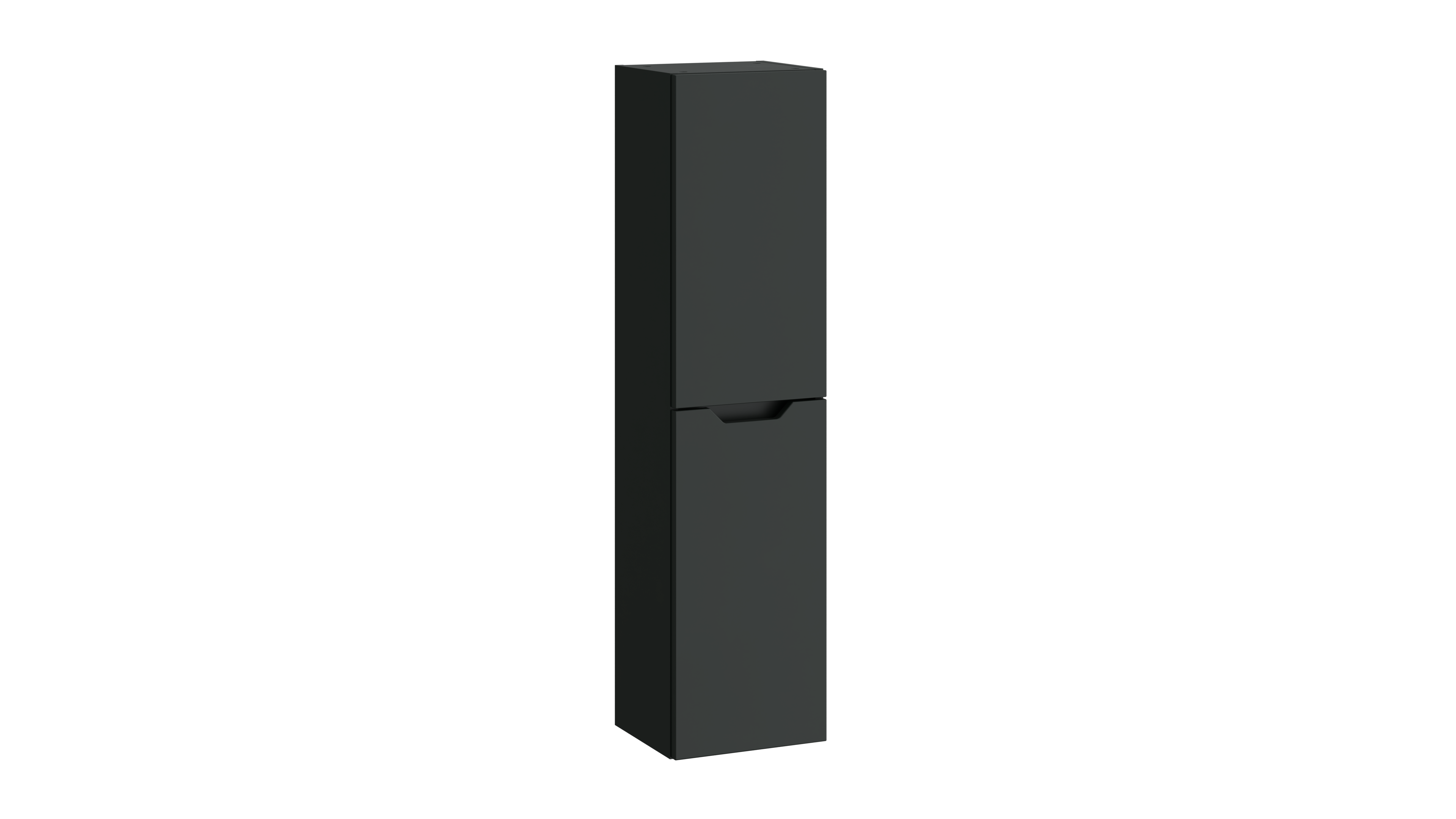 Urban Wall Hung Tall Unit – Matt Anthracite - Tuskan Tiles