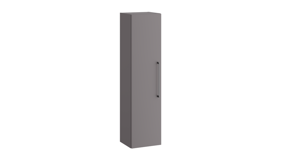 Dove Wall Hung Tall Unit – Slate Grey - Tuskan Tiles