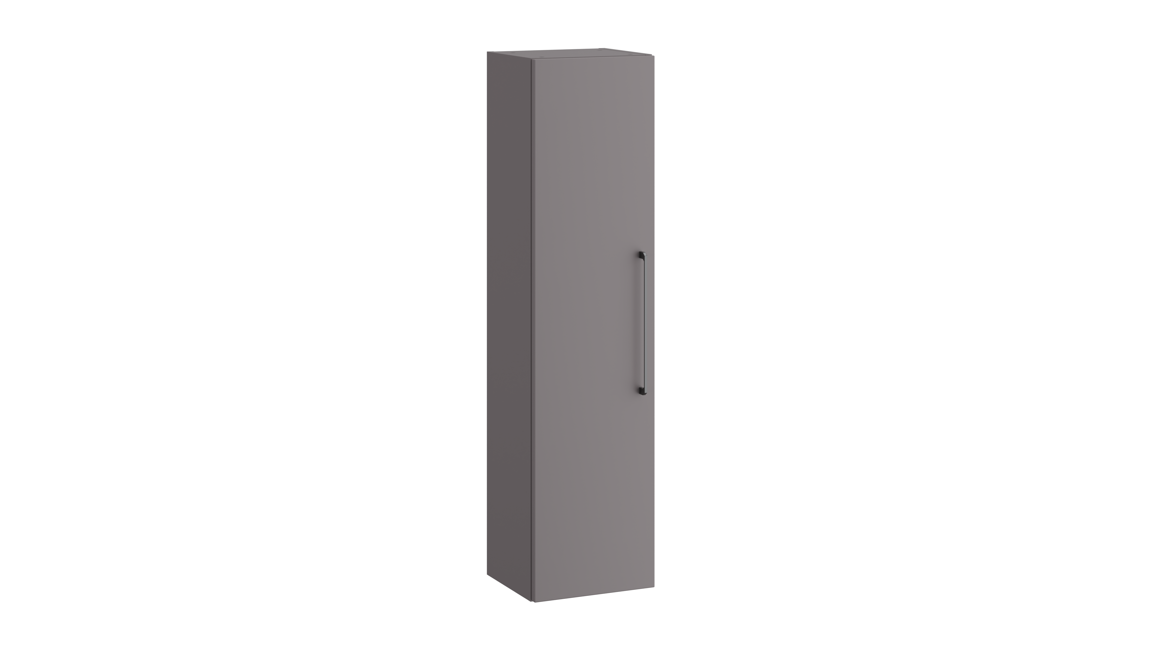 Dove Wall Hung Tall Unit – Slate Grey - Tuskan Tiles