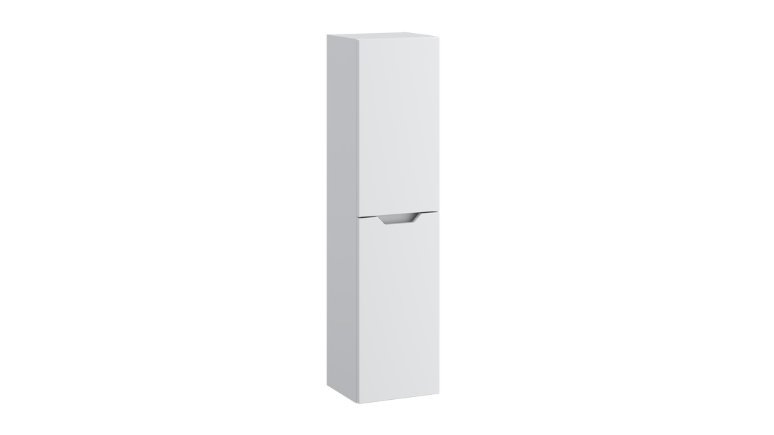 Urban Wall Hung Tall Unit – Matt White - Tuskan Tiles