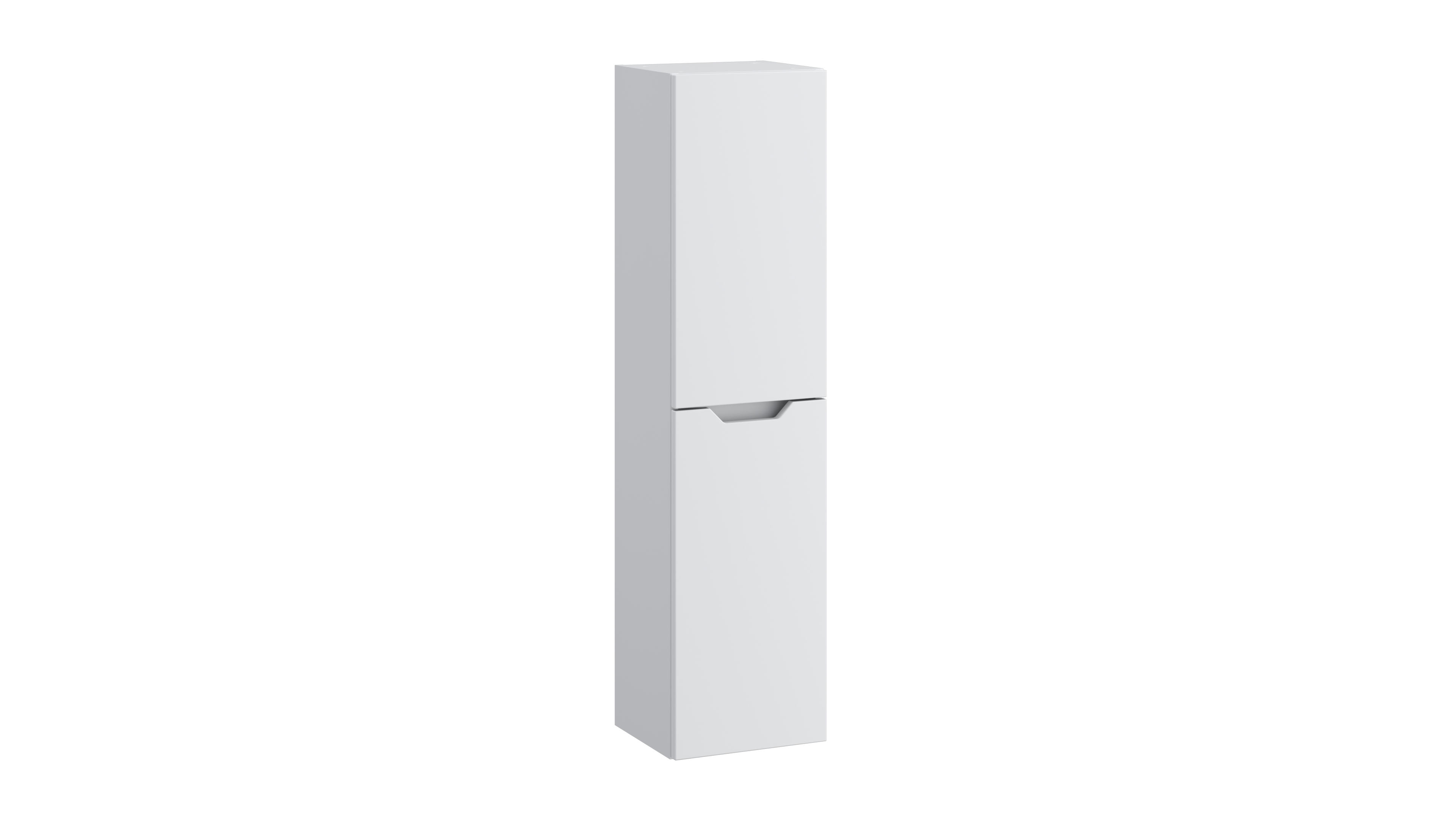Urban Wall Hung Tall Unit – Matt White - Tuskan Tiles