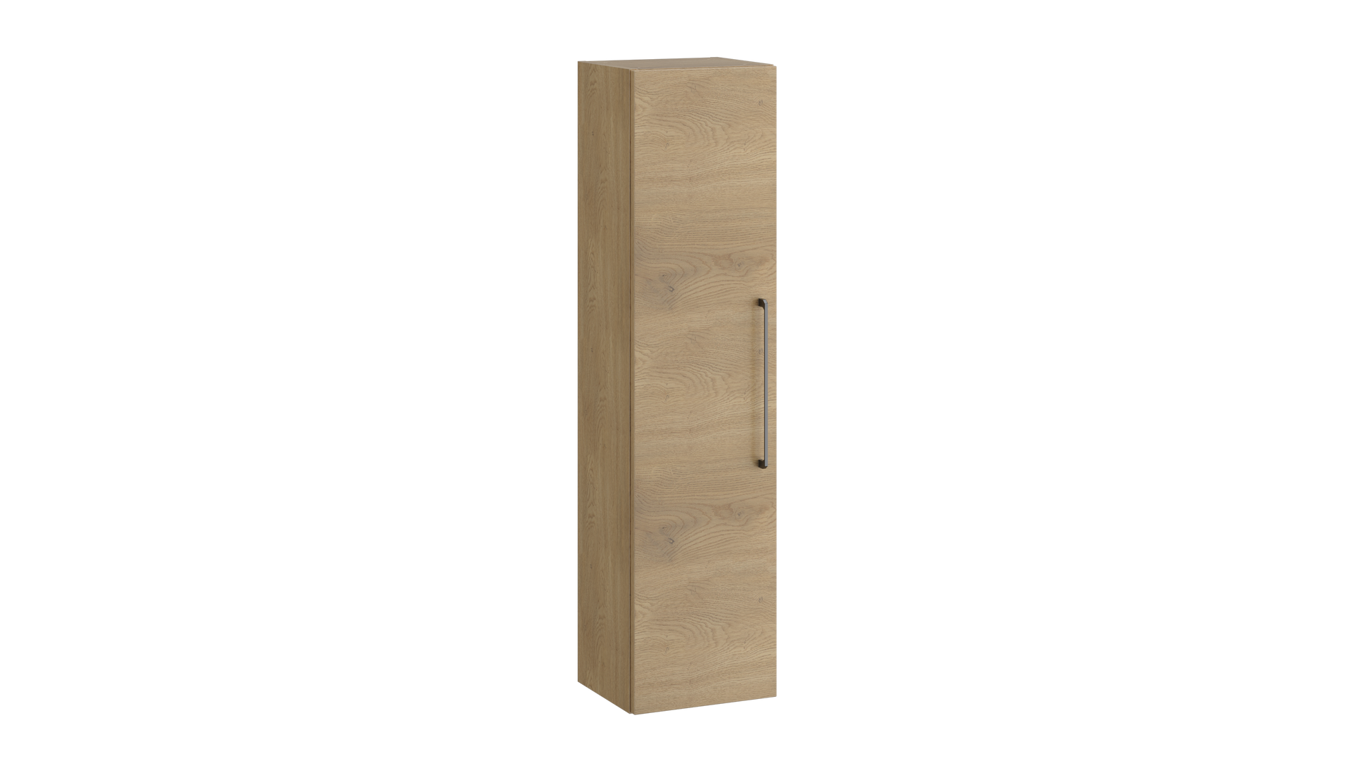Dove Wall Hung Tall Unit – Torro Oak - Tuskan Tiles