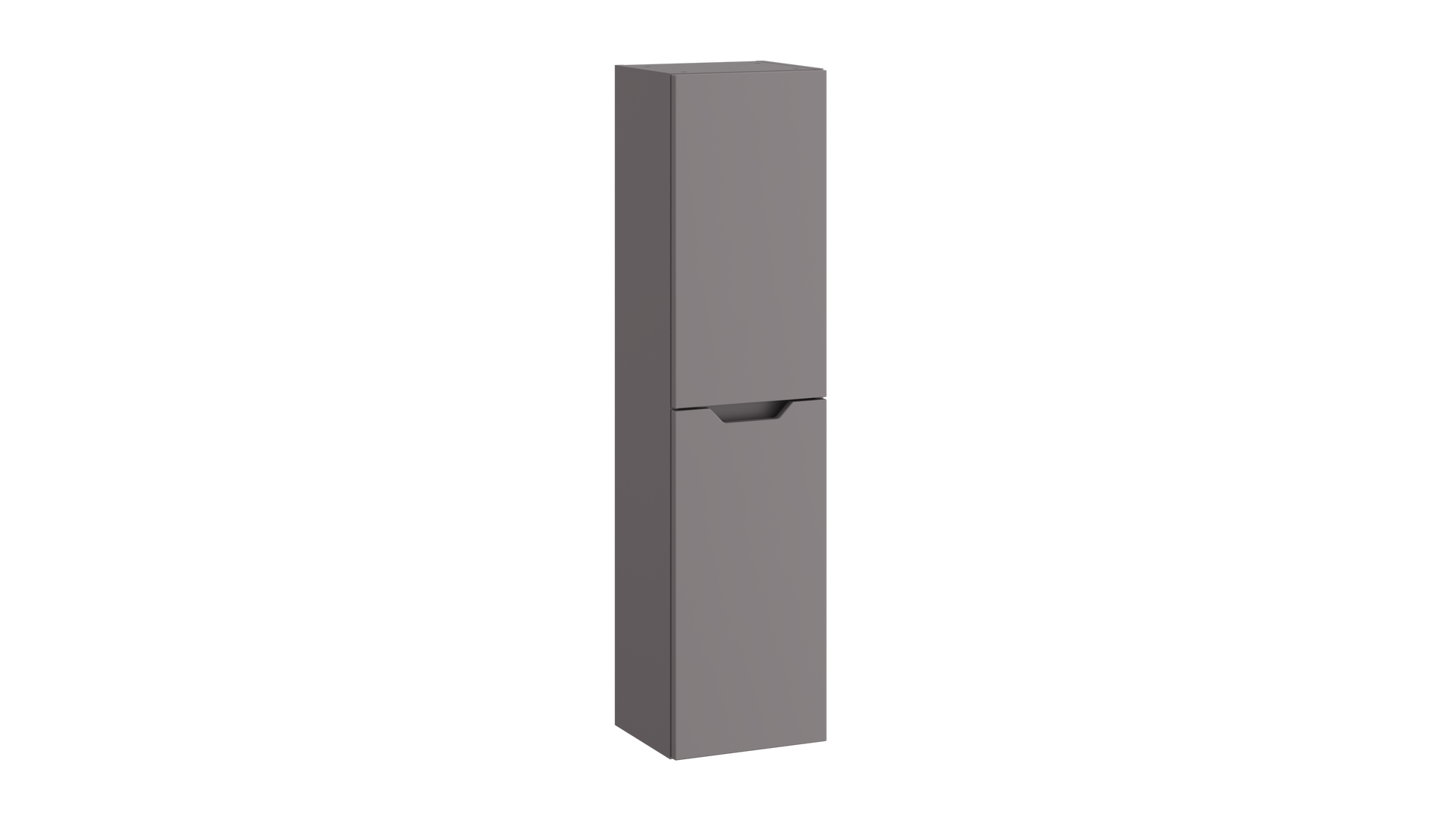 Urban Wall Hung Tall Unit – Slate Grey - Tuskan Tiles
