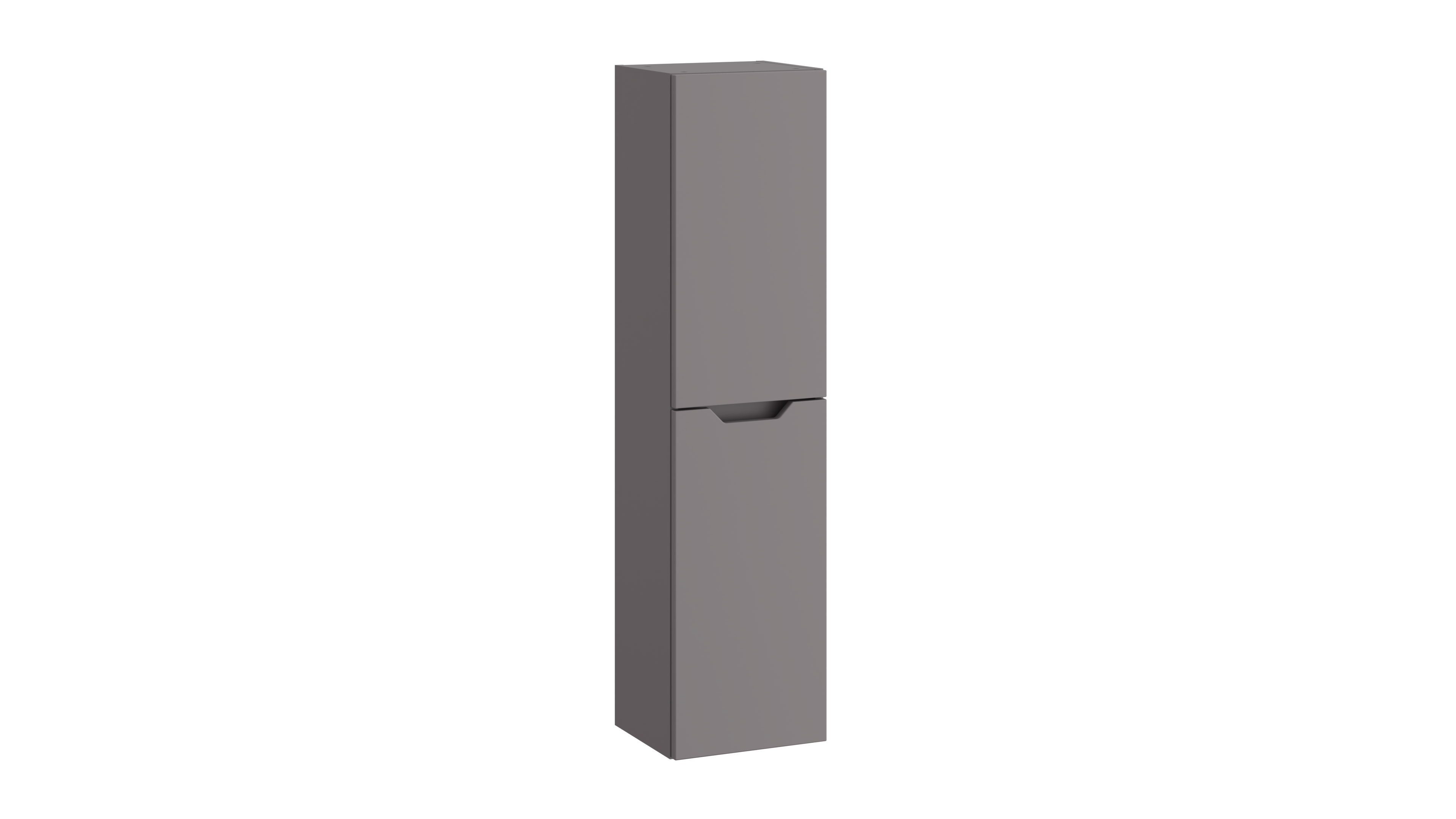 Urban Wall Hung Tall Unit – Slate Grey - Tuskan Tiles