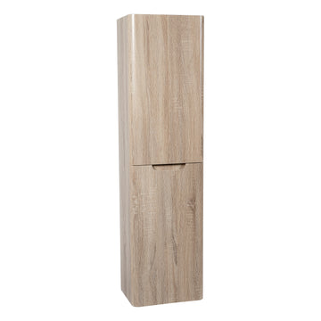 Monza 350mm Tall Boy Country Oak - Wall Hung