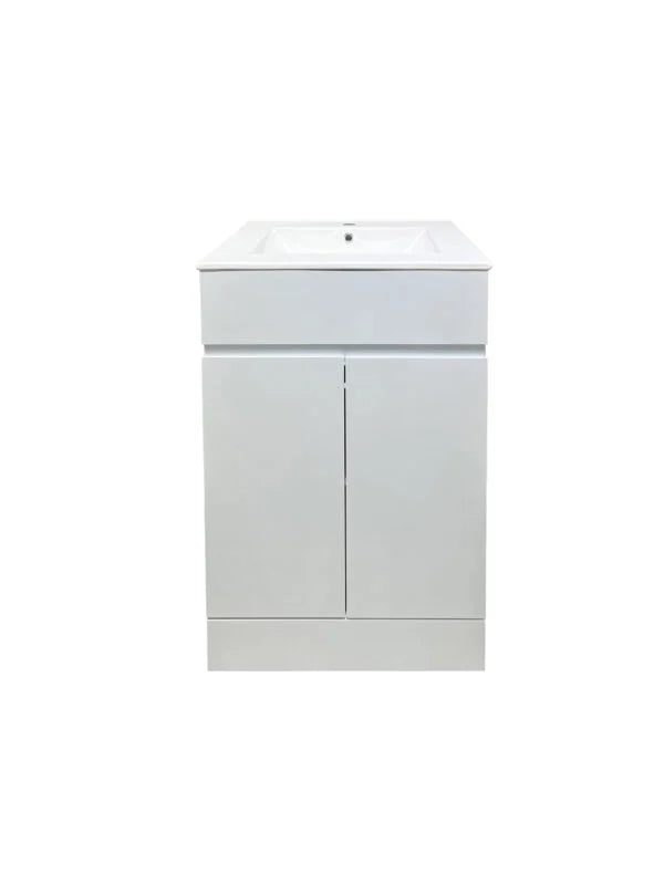 Atlantis 500mm Vanity Unit with Basin – White - Tuskan Tiles