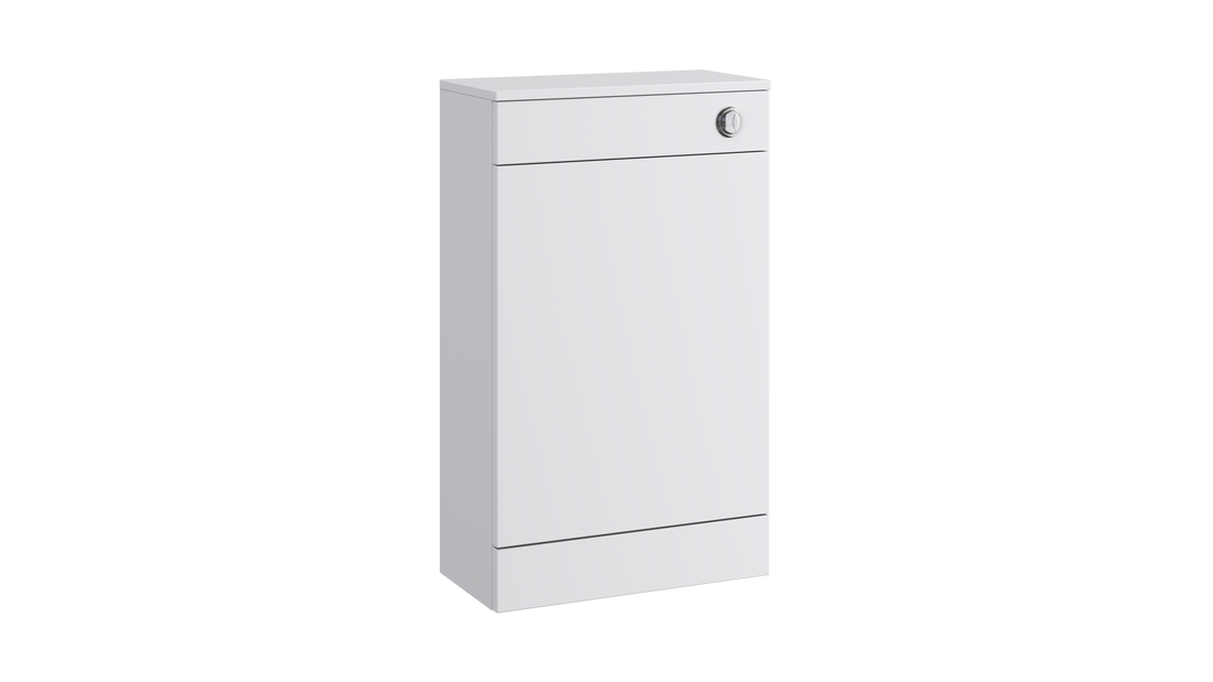 Dove 500mm WC Unit – Matt White - Tuskan Tiles