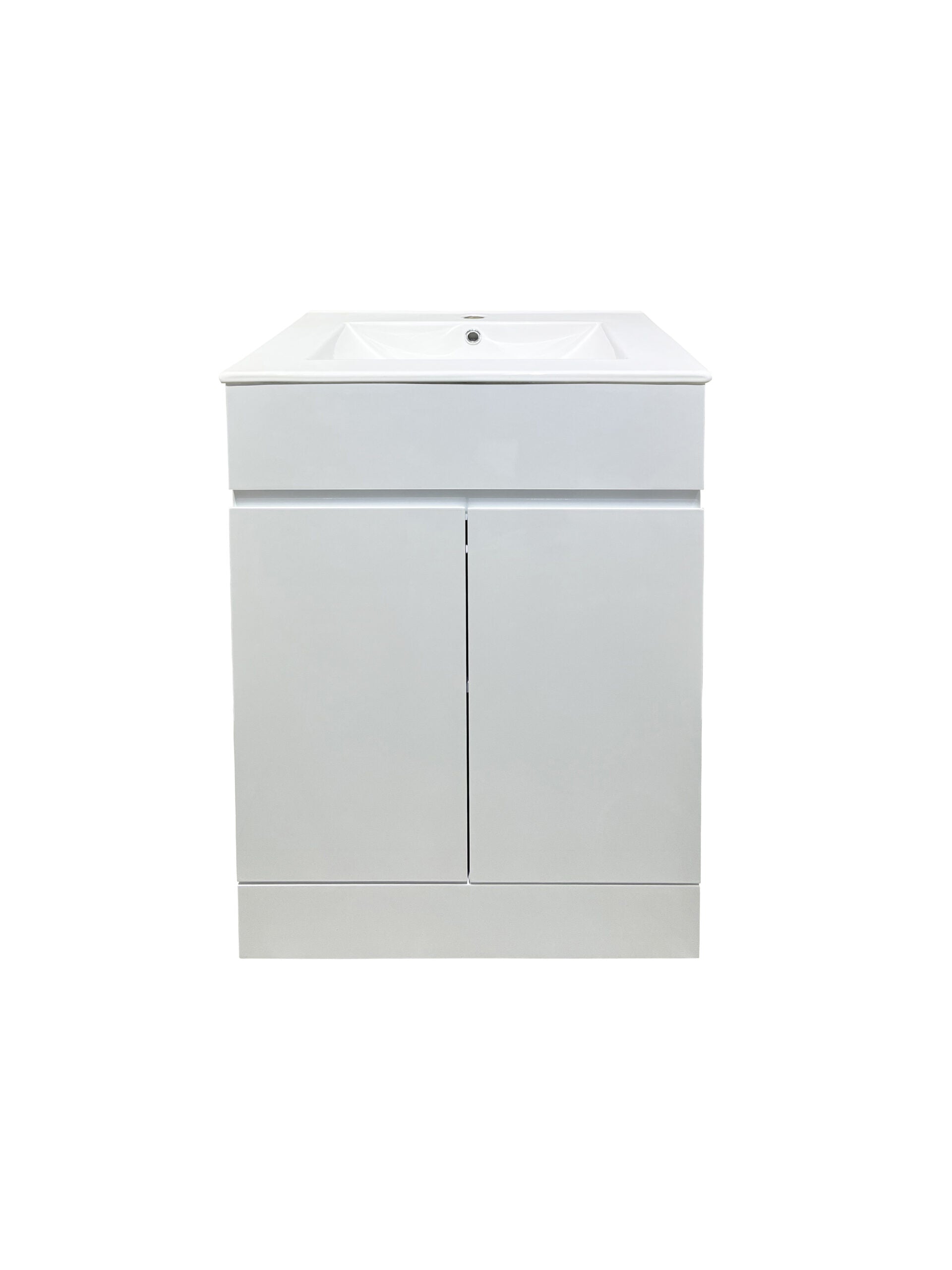 Atlantis 600mm Vanity Unit with Basin – White - Tuskan Tiles