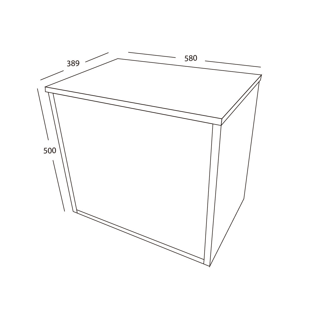 Alfie 600 Cabinet