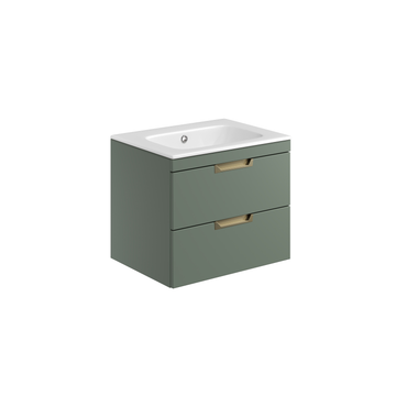 Aubrey 600mm 2 Drawer Vanity with Basin