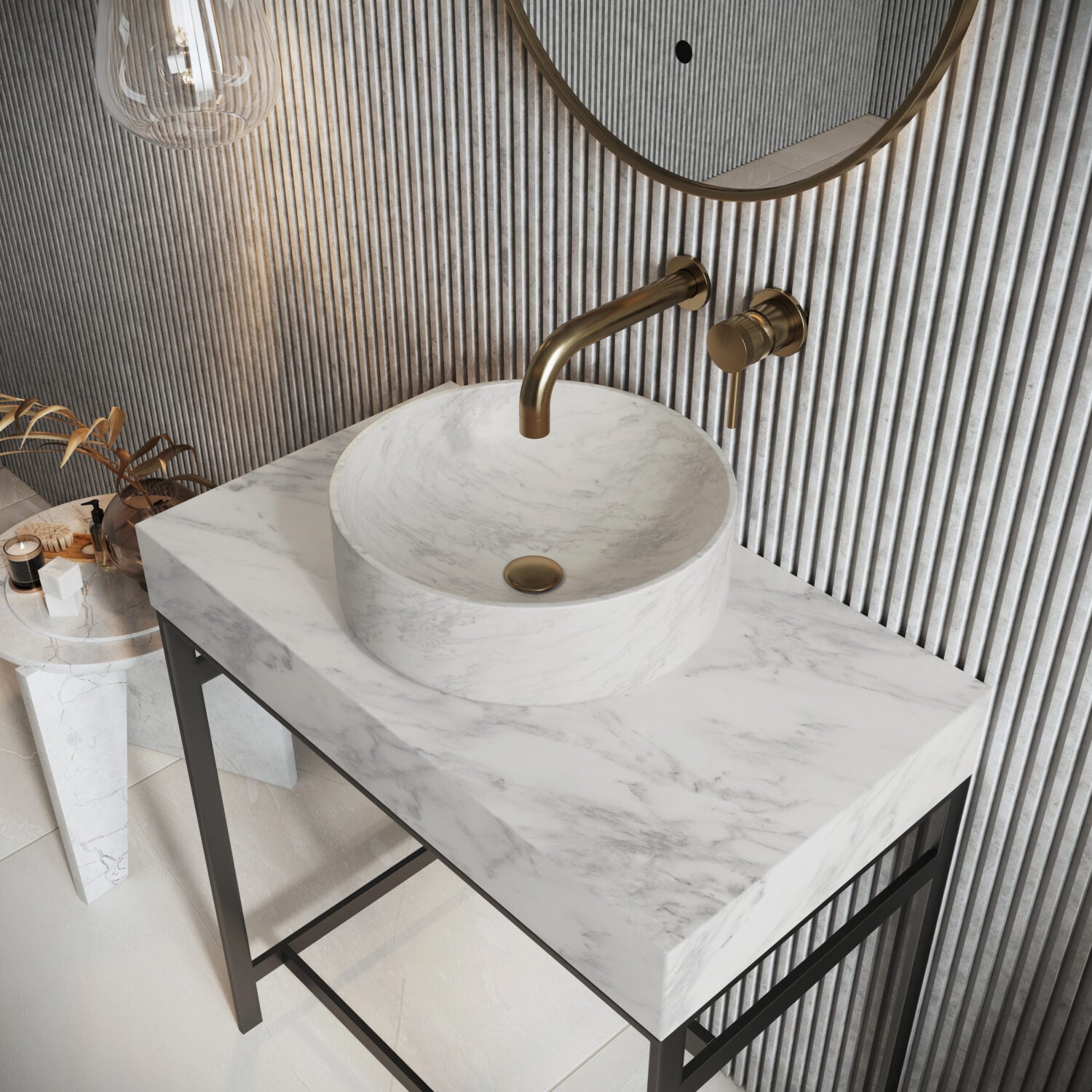 Sanctuary Marble Countertop Basins