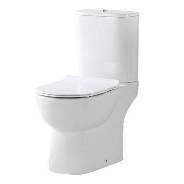 Belini Rimless Close Coupled Toilet with Soft Close Seat