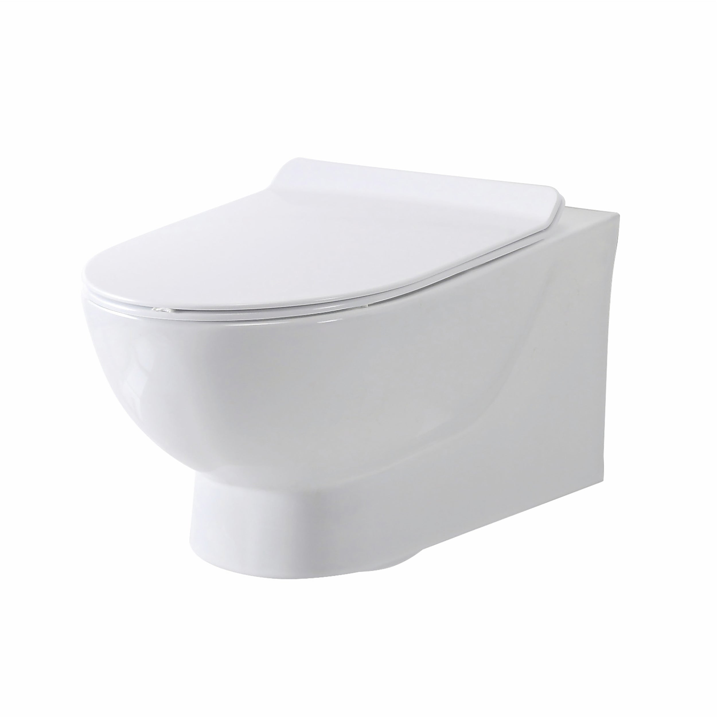 Belini Rimless Wall Hung Toilet with Slim Soft Close Seat