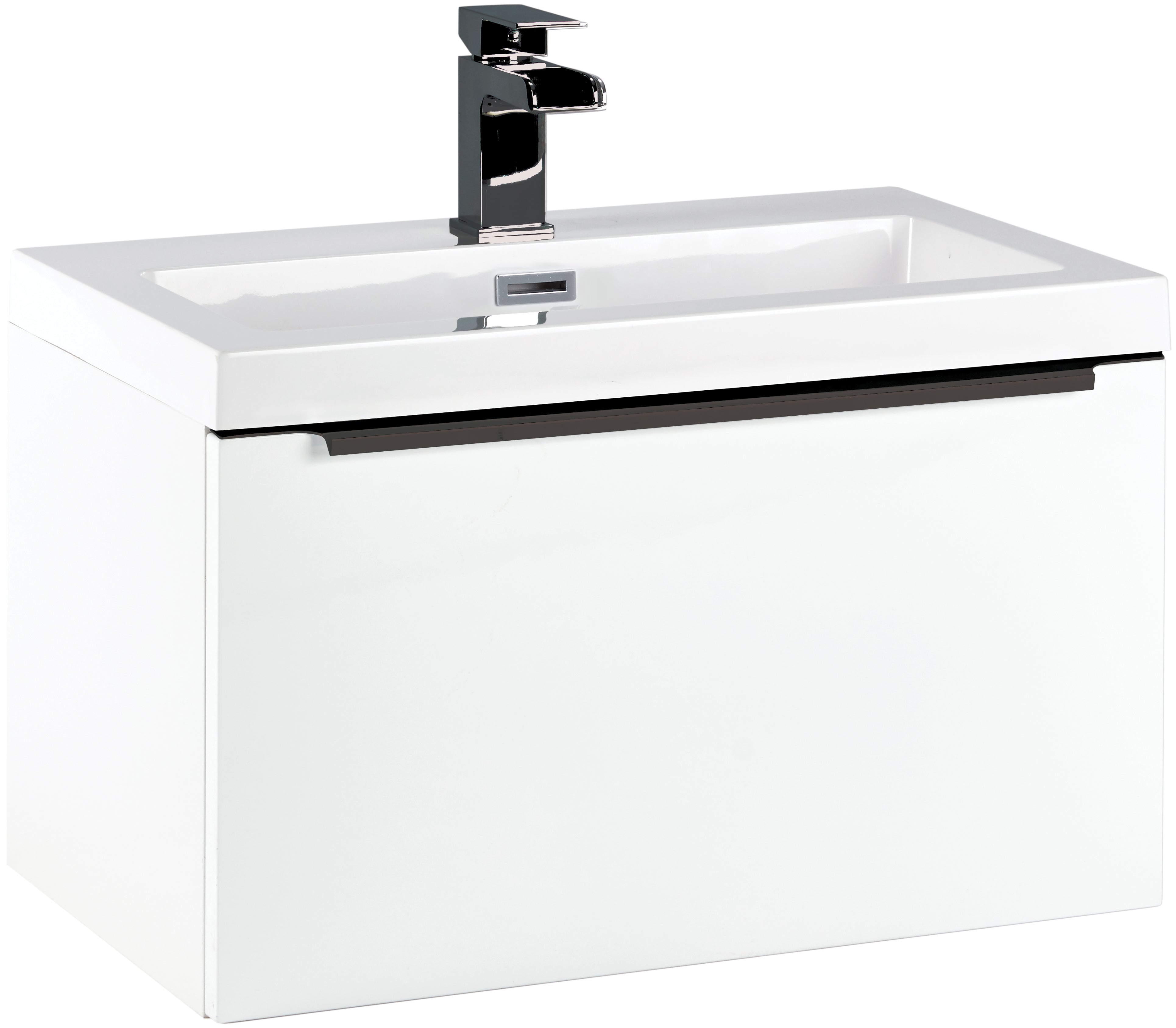 Black Wall Hung Range 600 Wrap Over Handle