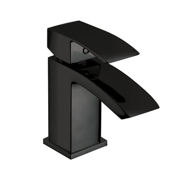 Matt Black Mini Mono Basin Mixer Tap