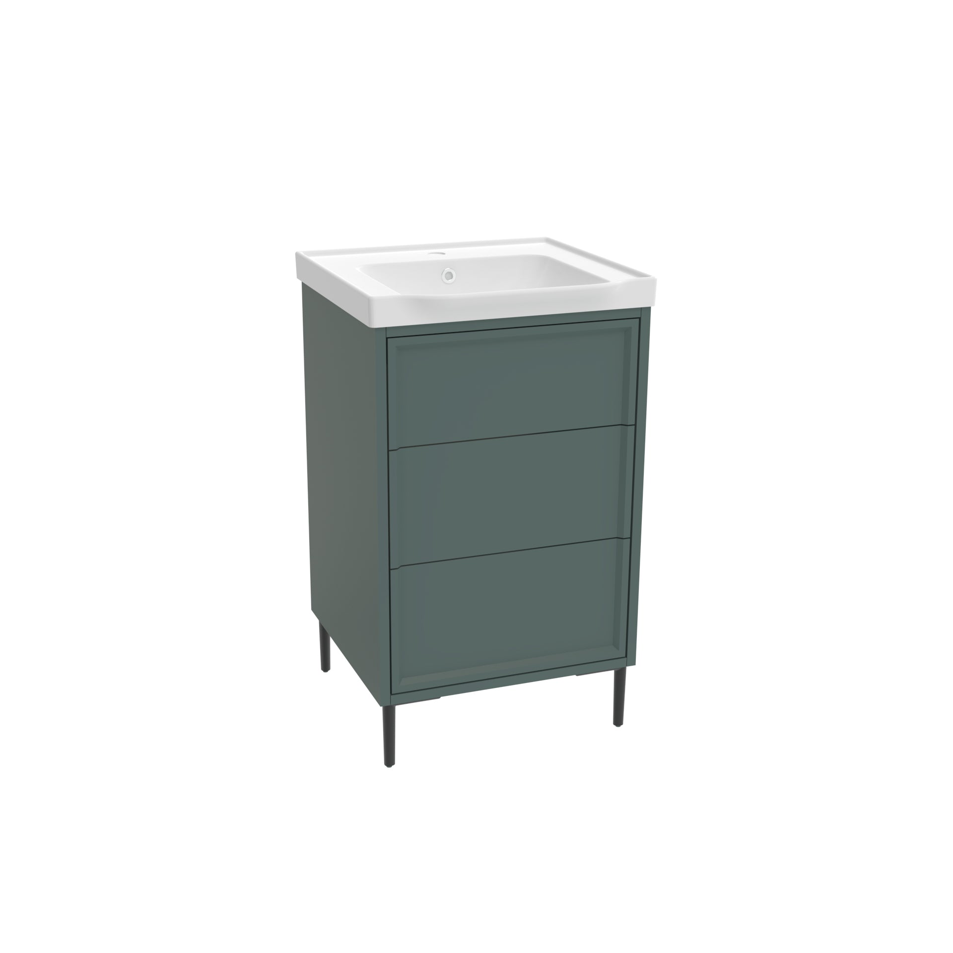Bota 500 Fluted Vanity with Basin