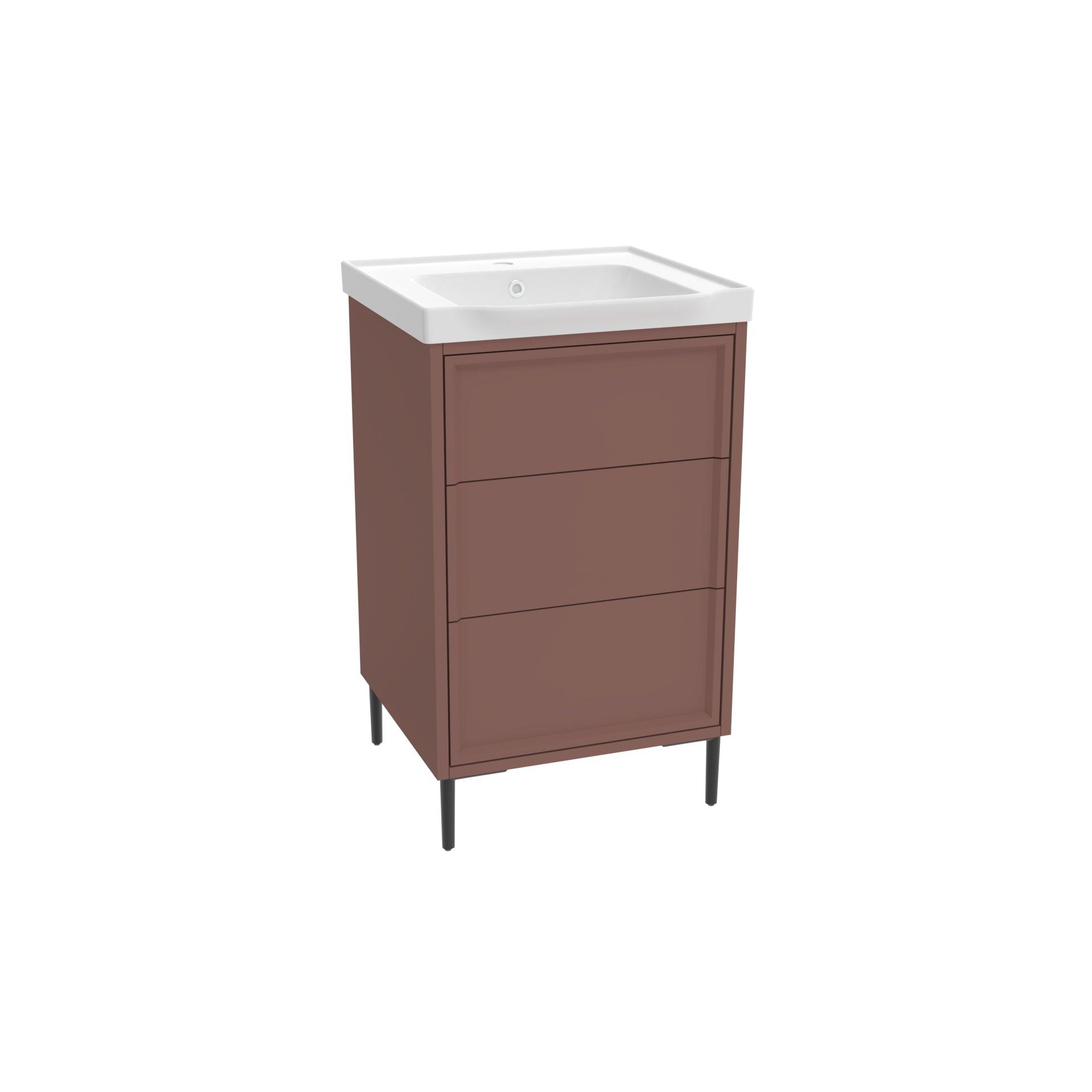 Bota 500 Fluted Vanity with Basin