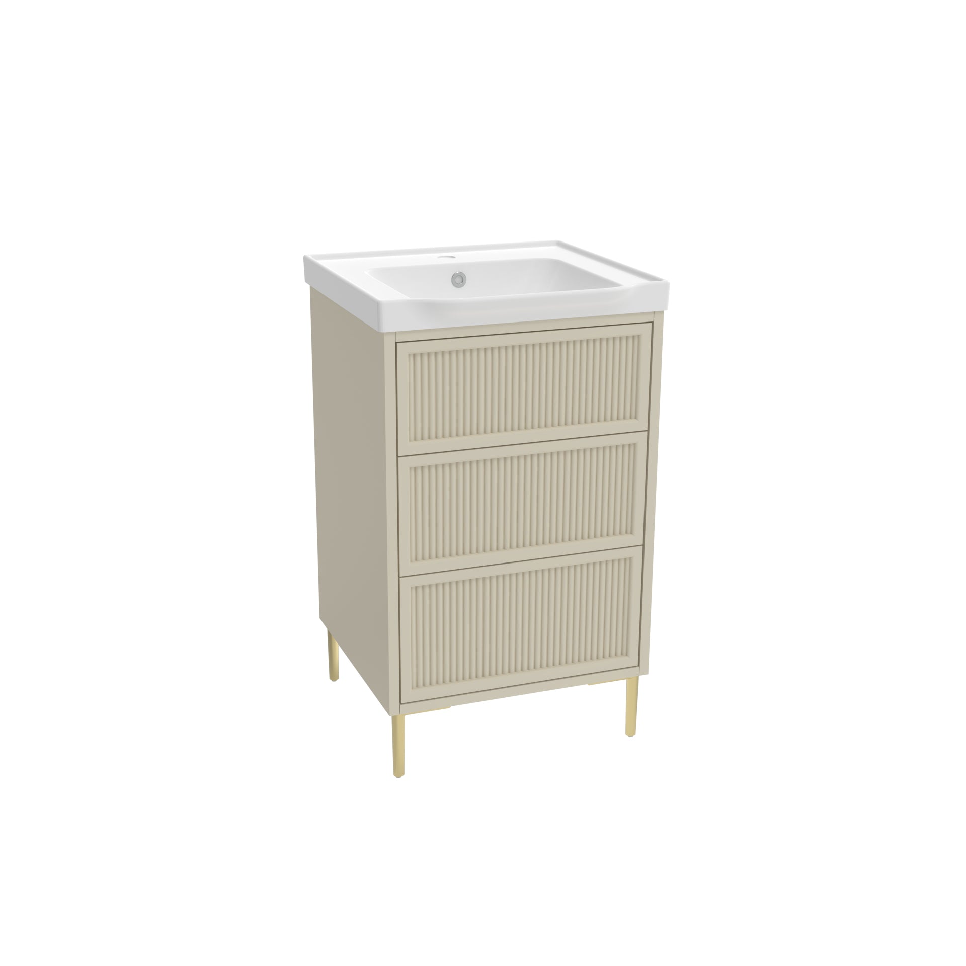 Bota 500 Fluted Vanity with Basin