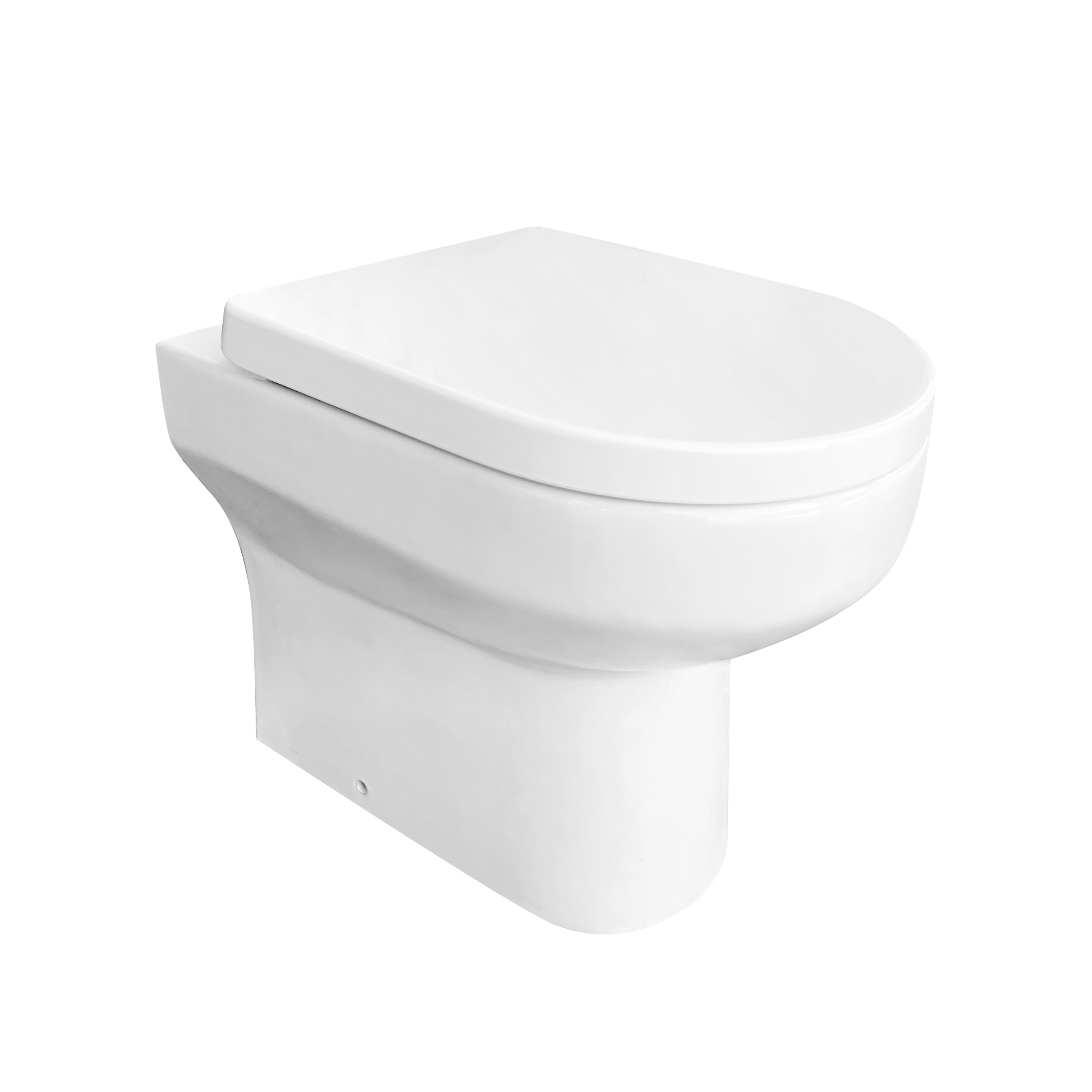 Spa Rimless Back to Wall Toilet with Cistern & Wrapover Soft Close Seat