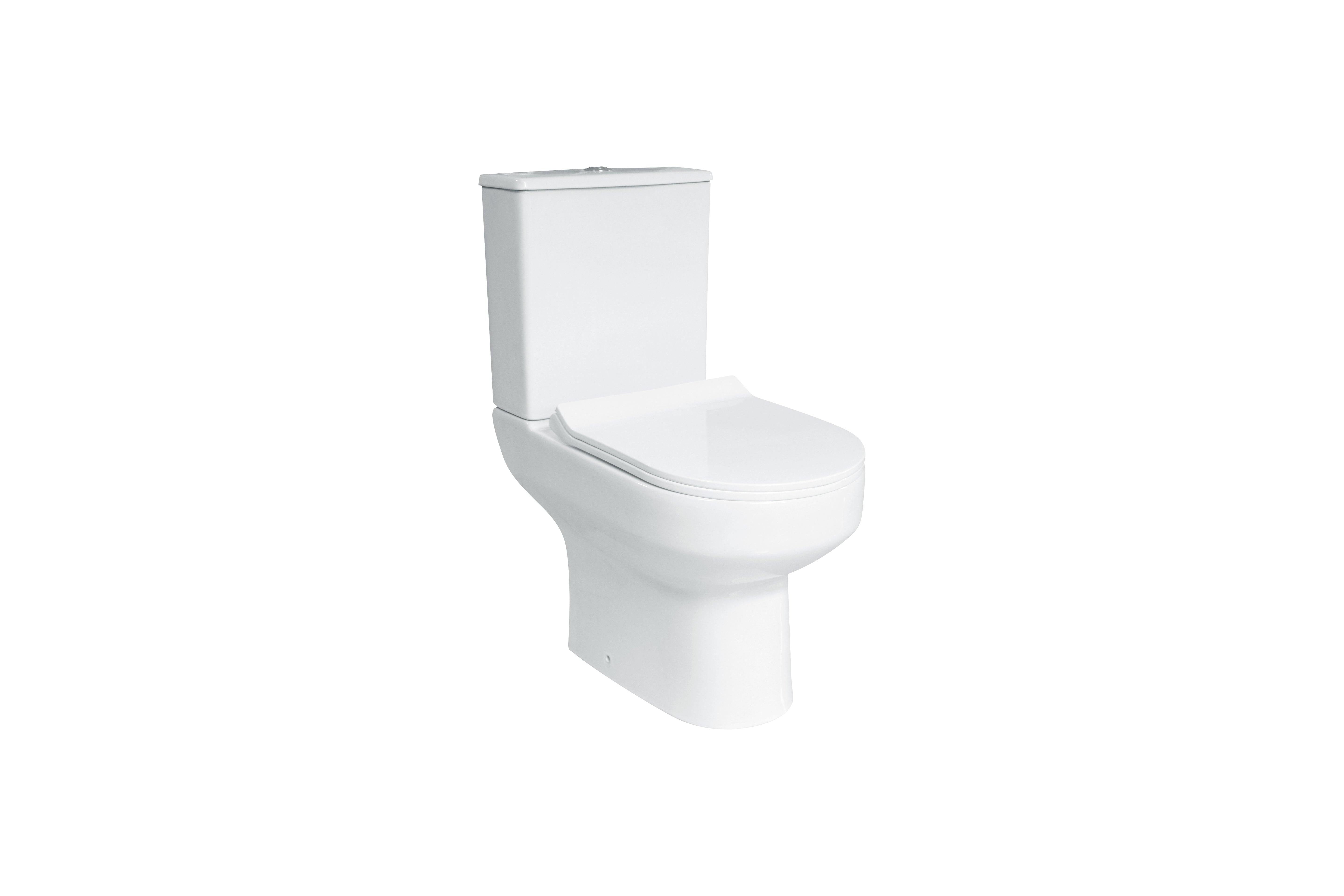 Seicento Rimless Close Coupled Toilet Suite