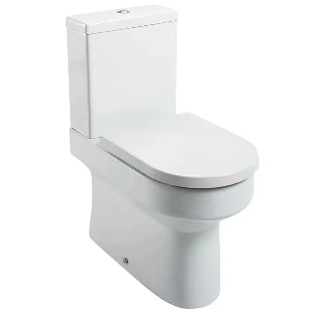 Spa Rimless Back to Wall Toilet with Cistern & Wrapover Soft Close Seat
