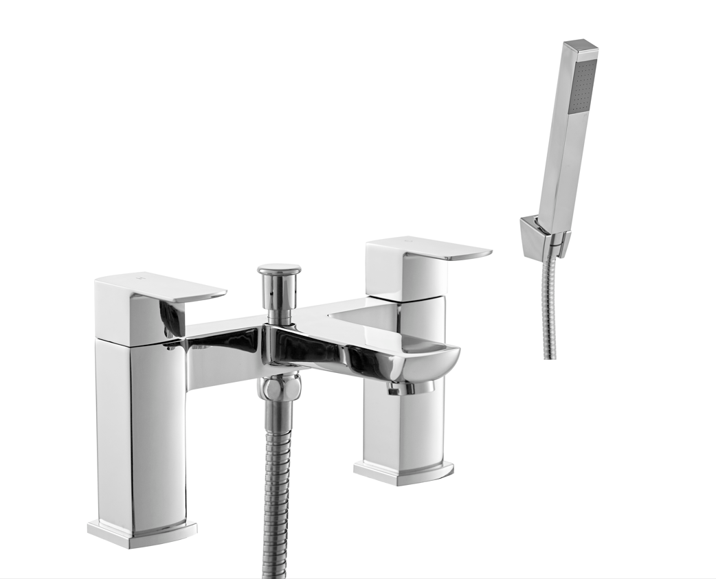 Culture Bath Shower Mixer – Chrome - Tuskan Tiles