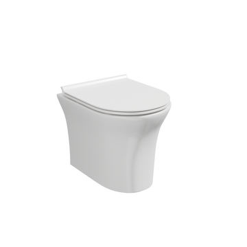 Deia 360mm Wall Hung Toilet with Soft Close Seat