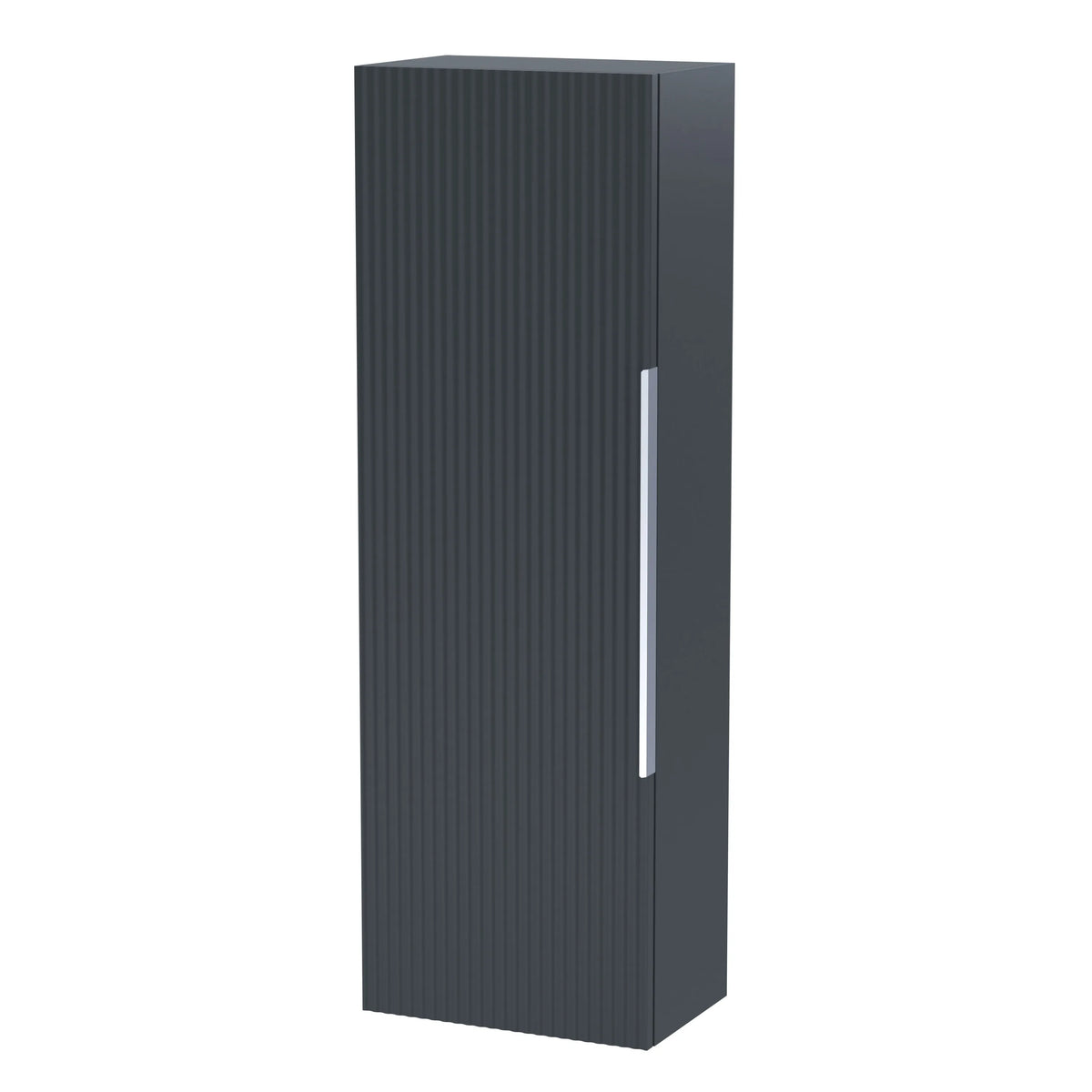 Hudson Reed Fluted 400mm Wall Hung Tall Cabinet