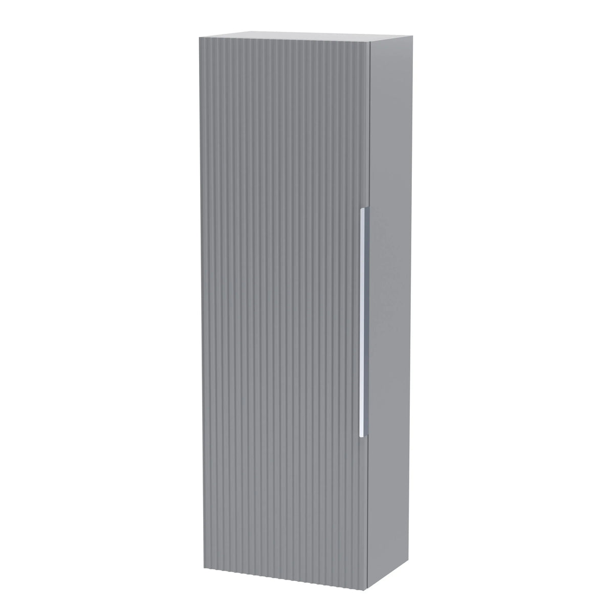 Hudson Reed Fluted 400mm Wall Hung Tall Cabinet