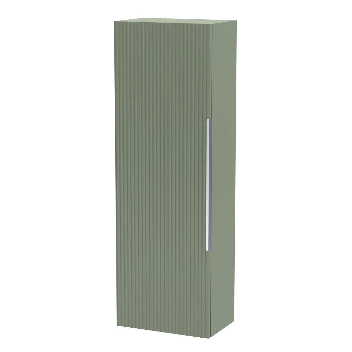 Hudson Reed Fluted 400mm Wall Hung Tall Cabinet
