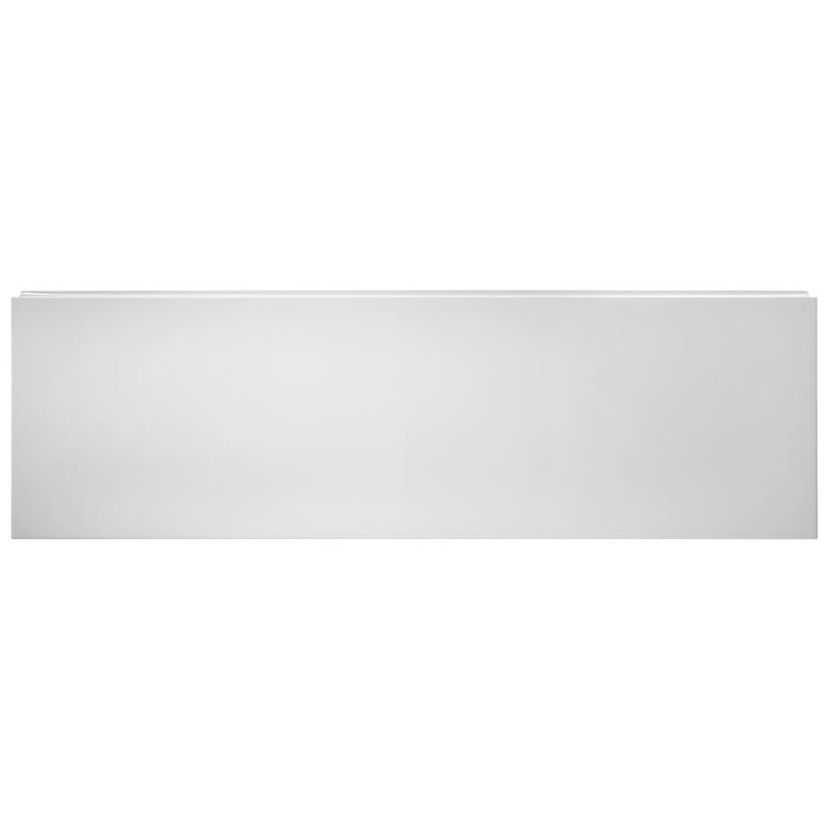 White Ideal Standard Unilux front bath panel with sleek design, suitable for modern bathrooms, by Tuskan Tiles.