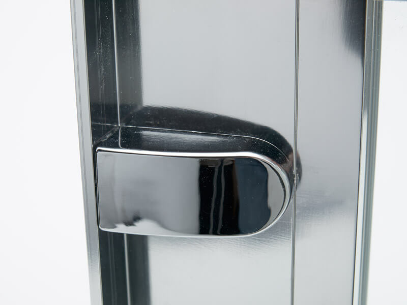 Merlyn Ionic Express Bifold Shower Door - Clear Glass - Aluminium Frame