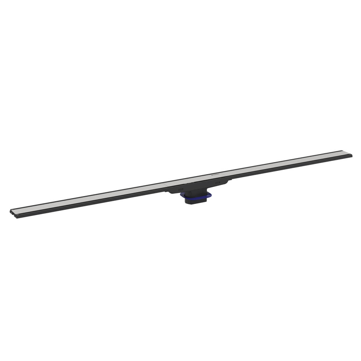 Tuskan Tiles Geberit CleanLine60 shower channel with sleek stainless steel finish, installed in a modern bathroom setting