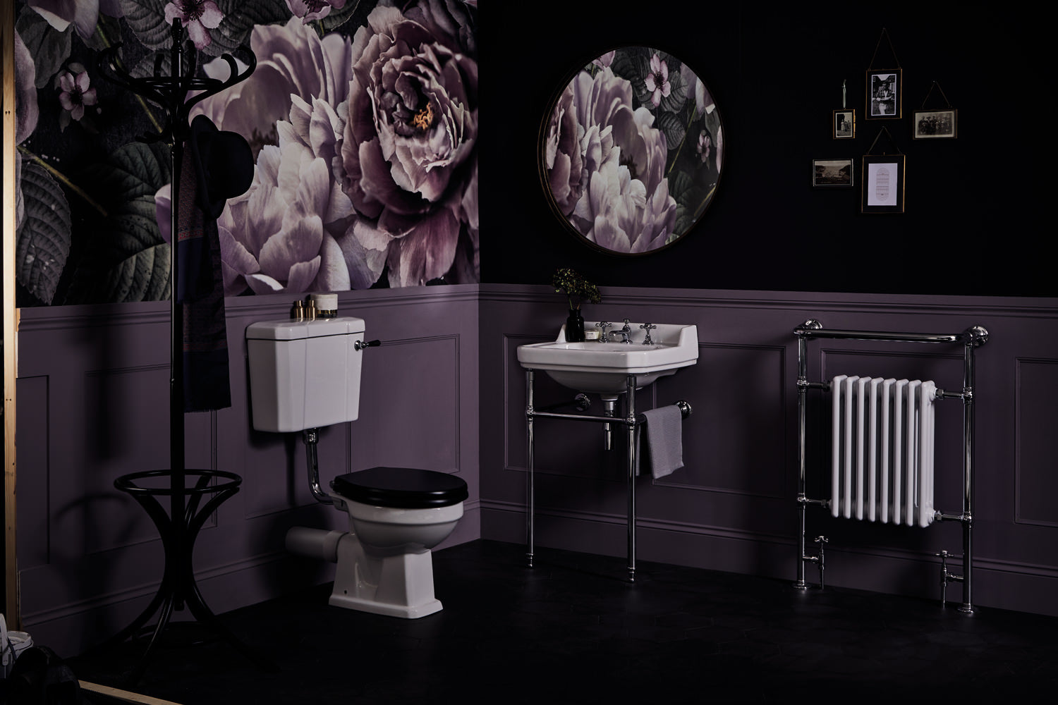 Tuskan Tiles Bayswater Fitzroy comfort height WC pan with open back and low level cistern, measuring 474x515mm.