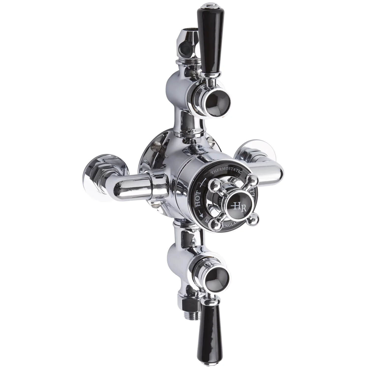 Hudson Reed Topaz Traditional Exposed Thermostatic Shower Valve - 3 Control