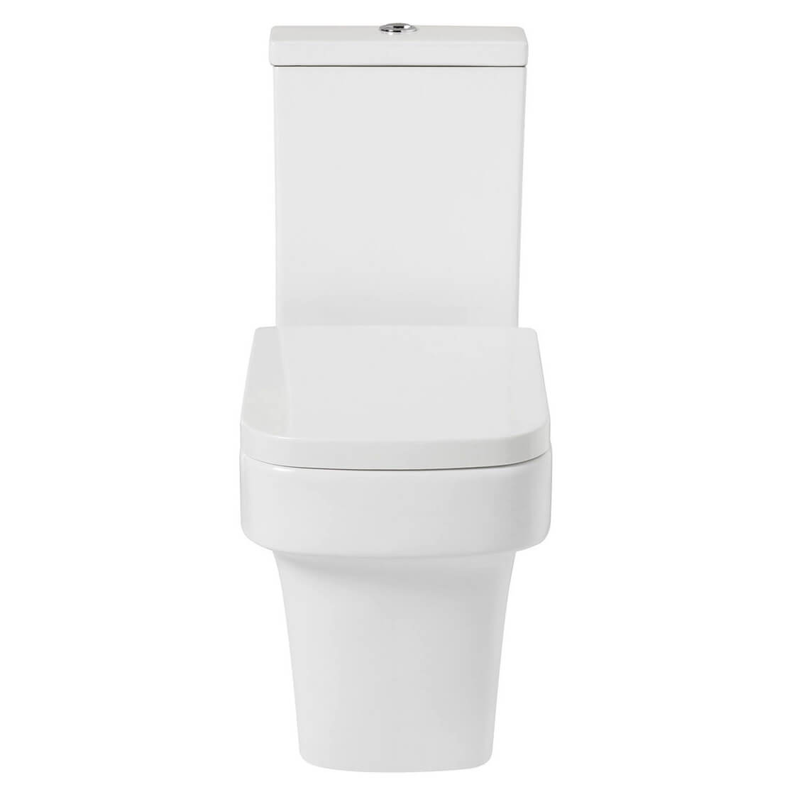 Tuskan Tiles Aqua Medici close coupled toilet with soft-close seat and cistern, 360x600mm, modern bathroom fixture.