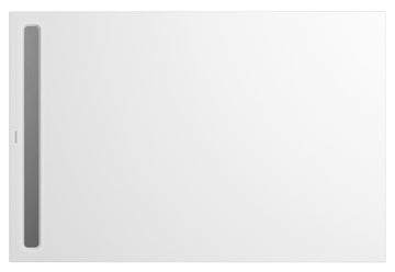 Kaldewei Nexsys Low Profile Rectangular Steel Shower Tray 1700mm Length - White