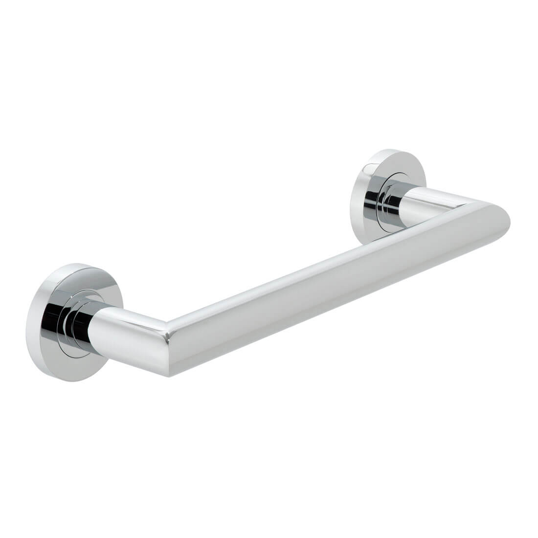 Wall-mounted Vado Spa hand towel or grab rail by Tuskan Tiles, shown in a modern bathroom setting with sleek design.