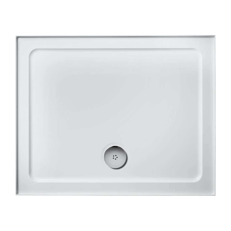 Ideal Standard Simplicity Low Profile White Rectangular Shower Tray with Waste - ABS Acrylic-Capped