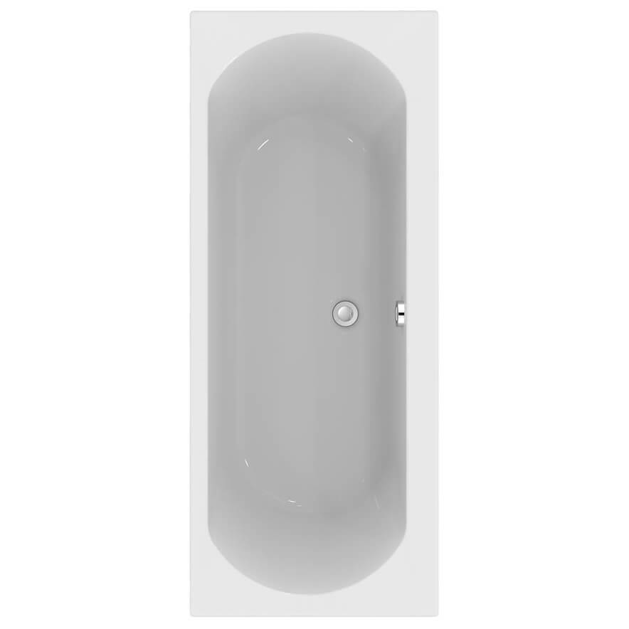 Ideal Standard Tesi 1700 x 700mm White Double-Ended Idealform Plus Bath