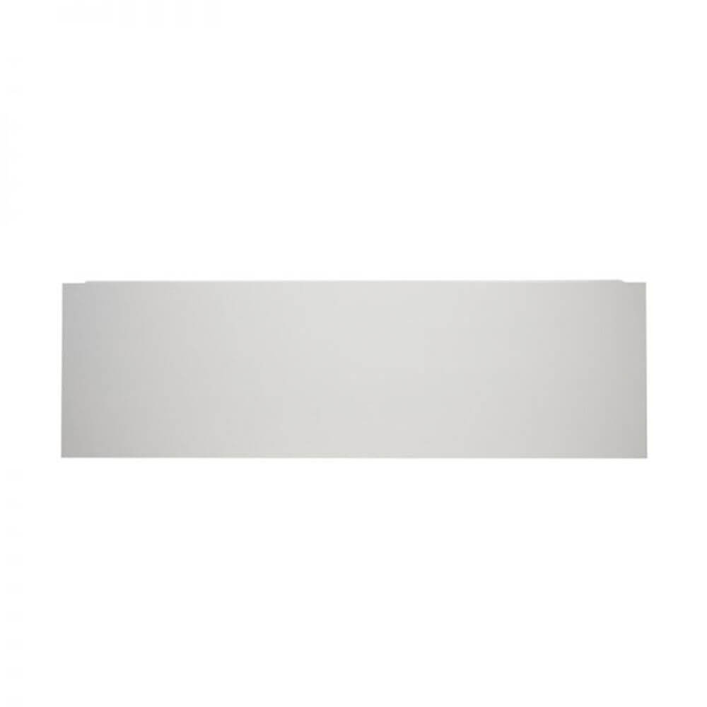 Tavistock Meridian Isocore straight white front bath panel measuring 1700 x 520mm, designed for modern bathroom installations.